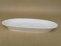 Zdjęcie Ćmielów półmisek owalny 33 rococo 0001 biały - Terespol