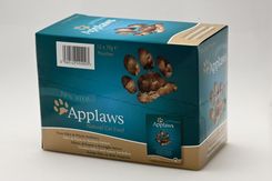 Applaws Saszet Tuna Fillet And Whole Anchovy 12x70g