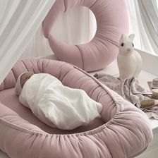 Zdjęcie Cotton&Sweets Gniazdko Niemowlęce Basic Bez Falbanki Blush - Sępopol