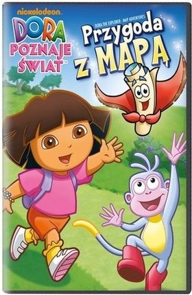Dora Poznaje Świat Płyta Dvd Przygoda Z Mapą