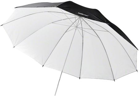 Walimex Parasolka pro Reflex czarno-biała,150cm (17659)