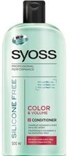 Odżywka do włosów Schwarzkopf Syoss Silicone Free Color & Volume balsam do włosów farbowanych 500 ml - zdjęcie 1