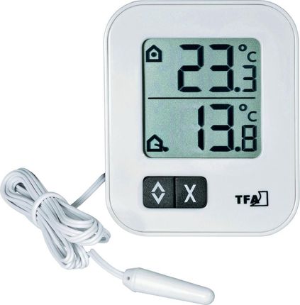 TFA Termometr 30.1043.02 -40 +70 °C pomiar temperatury maksymalnej i minimalnej