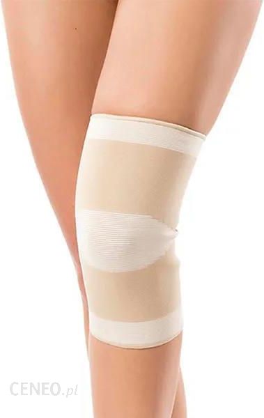 PANI TERESA®  PT 0307 Opaska elastyczna stawu kolanowego, bezszwowa (rozm. XL, cielista)