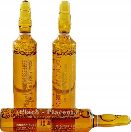 Placenta Placo Ampułki Przeciw Wypadaniu Włosów 12X10 ml - zdjęcie 3