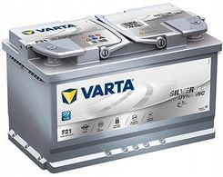Akumulator Varta Start Stop Plus Agm F21 - 80Ah 800A P+ - zdjęcie 1