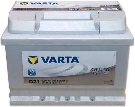 Batterie VARTA D21 Silver Dynamic 61 Ah - 600 A - Norauto