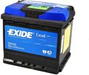 Exide Excell Eb500 - 50Ah 450A P+