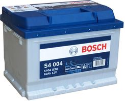 BOSCH S4 004 - 60Ah 540A P+ - Opinie i ceny na Ceneo.pl