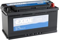 Akumulator Exide Classic Ec900 - 90Ah 720A P+ - zdjęcie 1