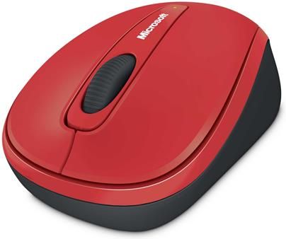 Microsoft Wireless Mobile Mouse 3500 Czerwona (GMF-00293)