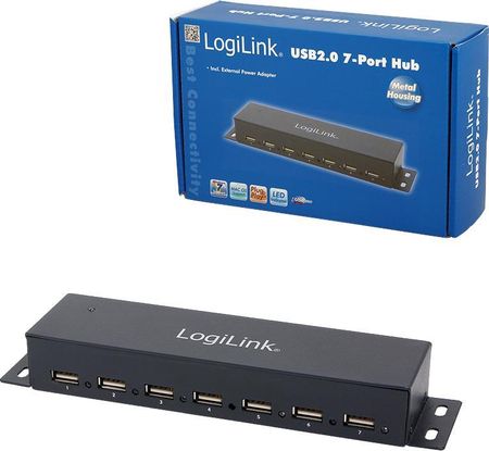 Logilink 7-portowy z zasilaczem (UA0148)