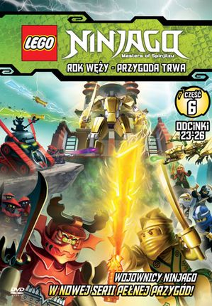 LEGO NINJAGO. ROK WĘŻY - CZĘŚĆ 6 (LEGO Ninjago vol. 6) (DVD)