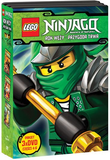 Lego Ninjago Rok Węży Części 4 6 Lego Ninjago Vol 4 6 3dvd