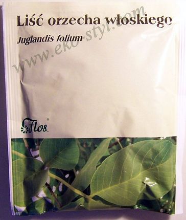 ORZECH WŁOSKI liść (Juglandis folium) 50 g. - Flos -