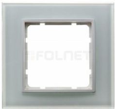 Berker Ramka pojedyncza Berker B.7 Glass Aluminium