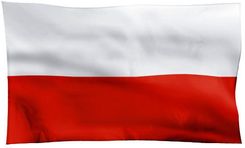 Zdjęcie Flaga Polska 68*110 - Ciechocinek