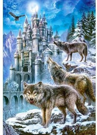 Castorland. 1500El. Wolves And Castle (C1511411)