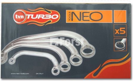 NEO Tools 09-176 Zestaw kluczy oczkowych wygiętych 5 szt.