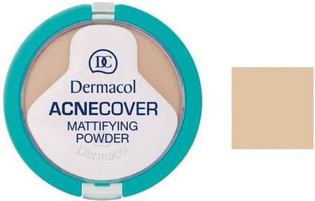 Acnecover Mattifying Powder Honey Dermacol Puder 11ml