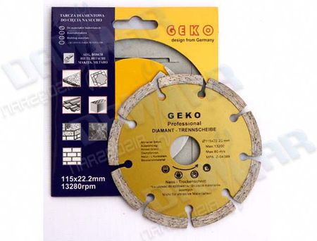 Geko Tarcza diamentowa segmentowa 400x32mm G00256
