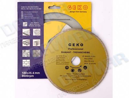 Geko Tarcza diamentowa b200x25,4 G00249