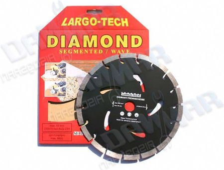 Geko Tarcza diamentowa 230 x 10mm (czarna) L-Tech G00284