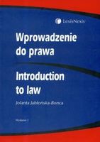 Wprowadzenie do prawa Introduction to Law