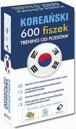 Koreański. 600 fiszek. Trening od podstaw