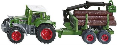 Siku Farmer Traktor z leśną przyczepą S1645