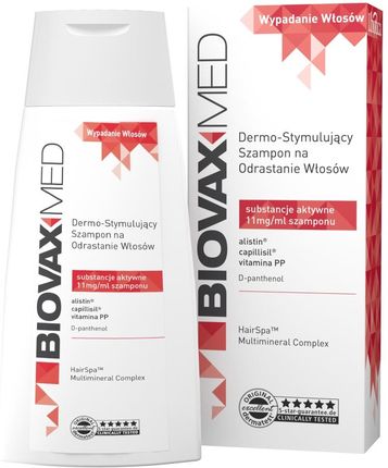 BiovaxMed Dermo-stymulujący szampon na odrastanie włosów 200 ml