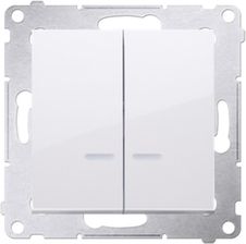 Zdjęcie Kontakt Simon Wyłącznik Świecznikowy z Podśw do Wersji Ip44 Simon 54 Biały Kon (CMS54-C2- DW5BL.01/11) - Wodzisław Śląski