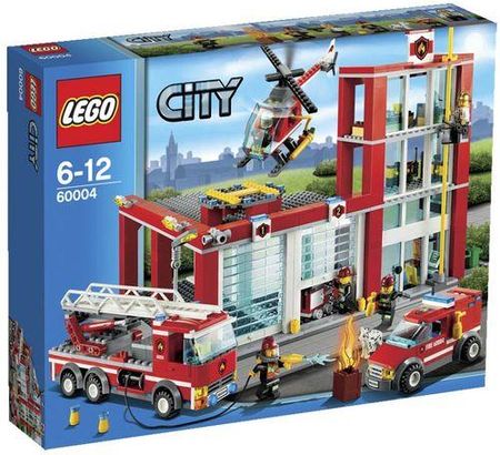 LEGO City 60004 Remiza Strażacka