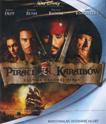 Piraci Z Karaibów: Klątwa Czarnej Perły (Pirates Of The Caribbean - The Curse Of The Black Pearl) (Blu-ray)