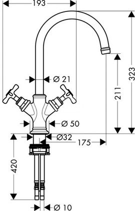 Hansgrohe Axor Montreux 16506820 - zdjęcie 2