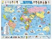 Larsen Świat Mapa Polityczna