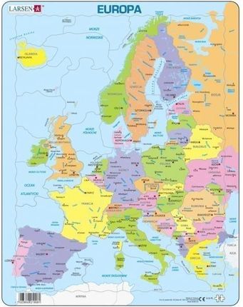 Larsen Europa Mapa Polityczna