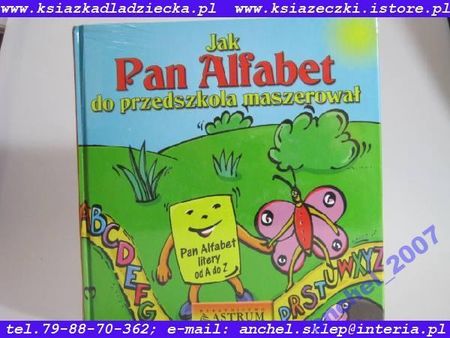 Słuchowisko+Książka JAK PAN ALFABET (Audiobook)