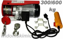 Zdjęcie Mar-Pol Wyciągarka budowlana linowa 300/600 kg M80790 - Knyszyn