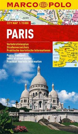Paris City map 1:15 000