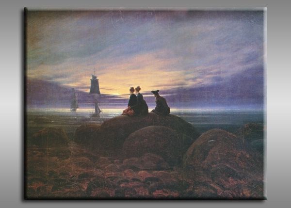 Wschód Księżyca Nad Morzem Caspar David Friedrich FRIEDRICH27 - Opinie
