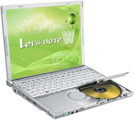 Laptop Panasonic Toughbook CF-T8 Intel Core 2 Duo SU9300 3GB 120GB