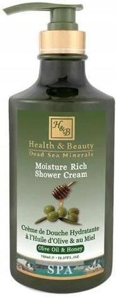 Health&Beauty Nawilżające mydło kremowe do ciała z oliwą z oliwek i miodem 780 ml