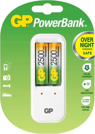 GP PowerBank PB410 + 2x2500mAh GS250-U2
