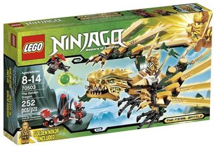 Klocki Lego Ninjago Złoty Smok 70503 Ceny I Opinie Ceneopl
