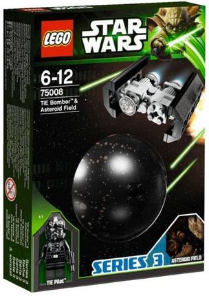 LEGO Star Wars 75008 Tie Bombera & Asteroid Field