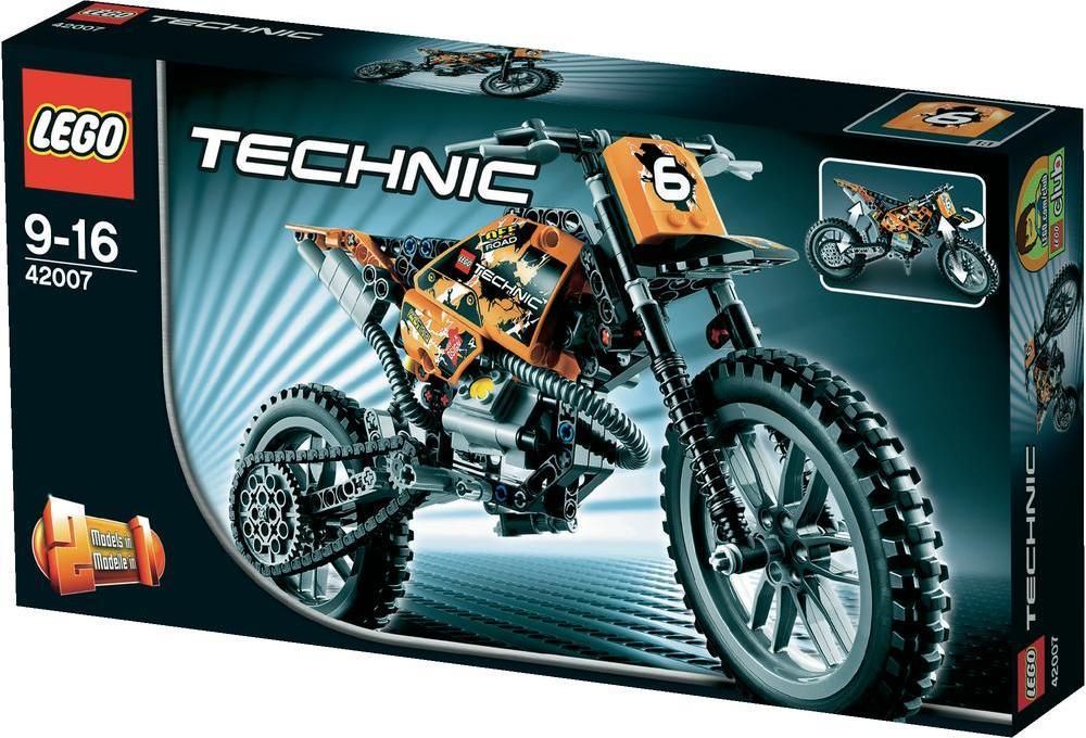 Jak Zbudować Motor Z Lego LEGO Technic Motor Crosowy 42007 - ceny i opinie - Ceneo.pl