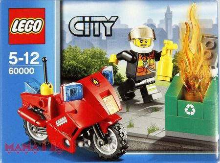 LEGO 60000 City Motocykl Strażacki