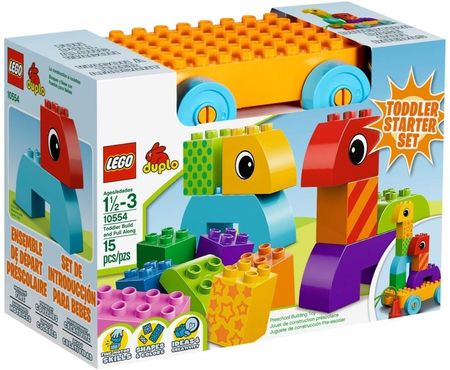 LEGO DUPLO 10554 Kreatywny pojazd do ciągnięcia dla maluszka