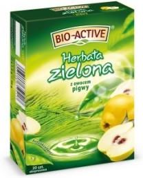 Bio-Active - Herbata Zielona Z Owocem Pigwy Fix 20 Torebek - Opinie I ...